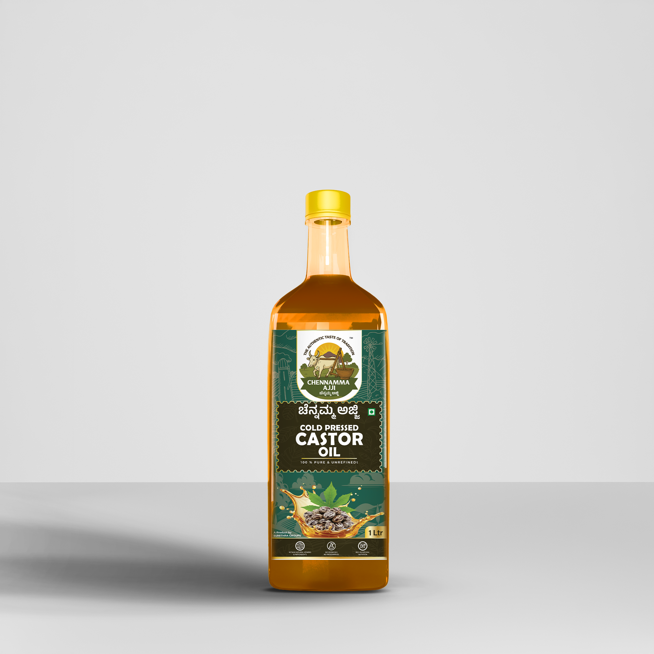 COLD PRESSED CASTOR OIL