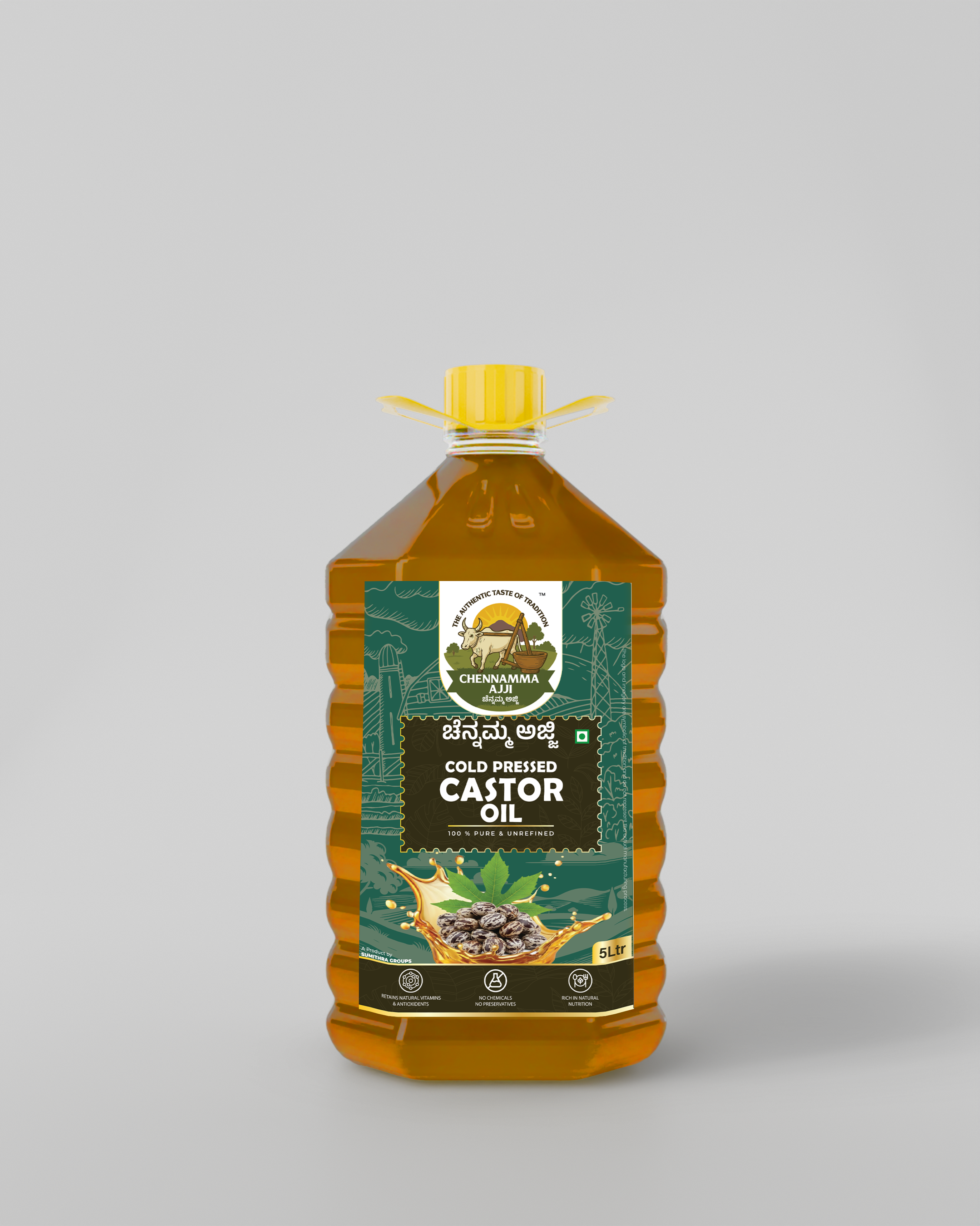 COLD PRESSED CASTOR OIL