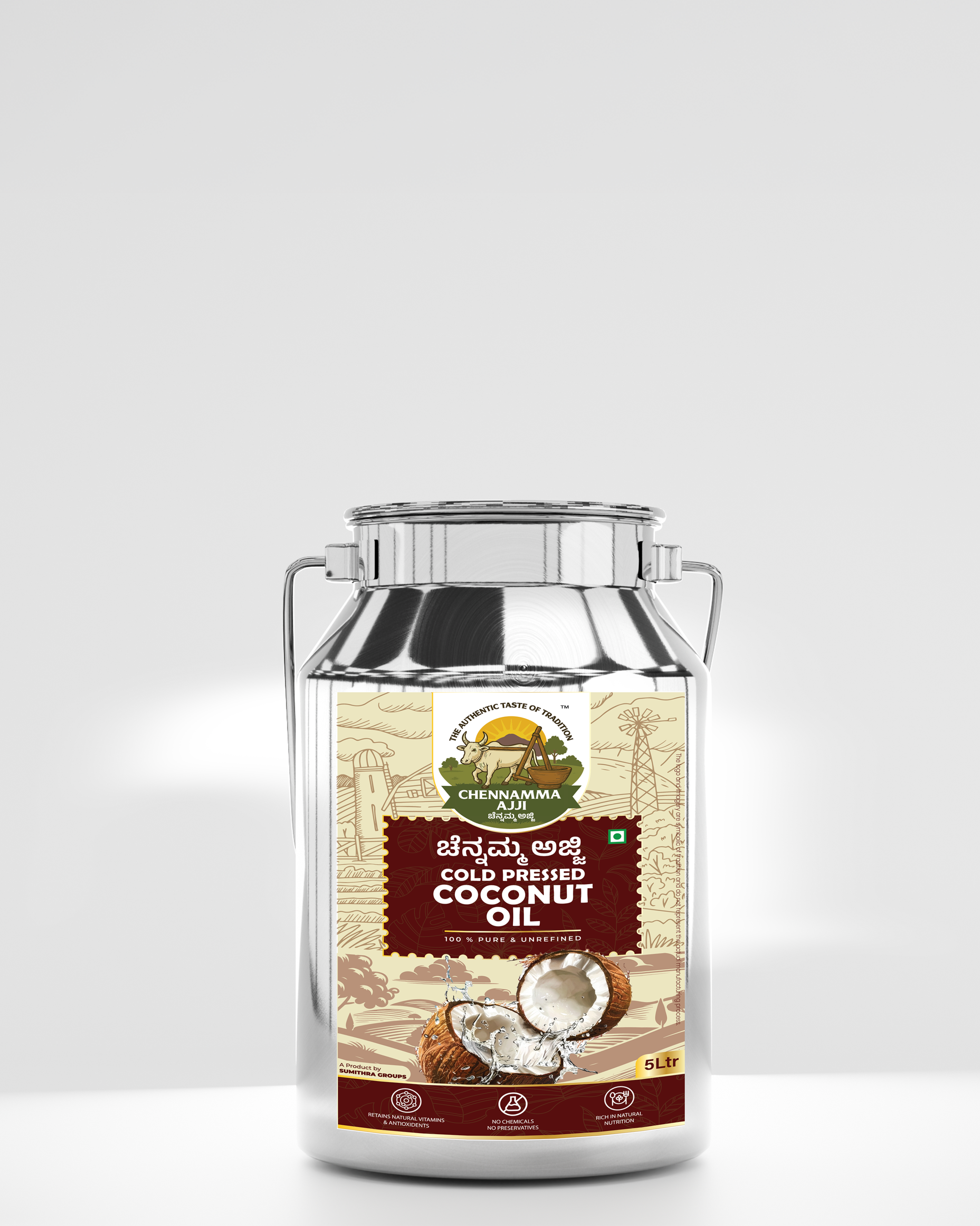 CHENNAMMA AJJI COLD PRESSED COCONUT OIL