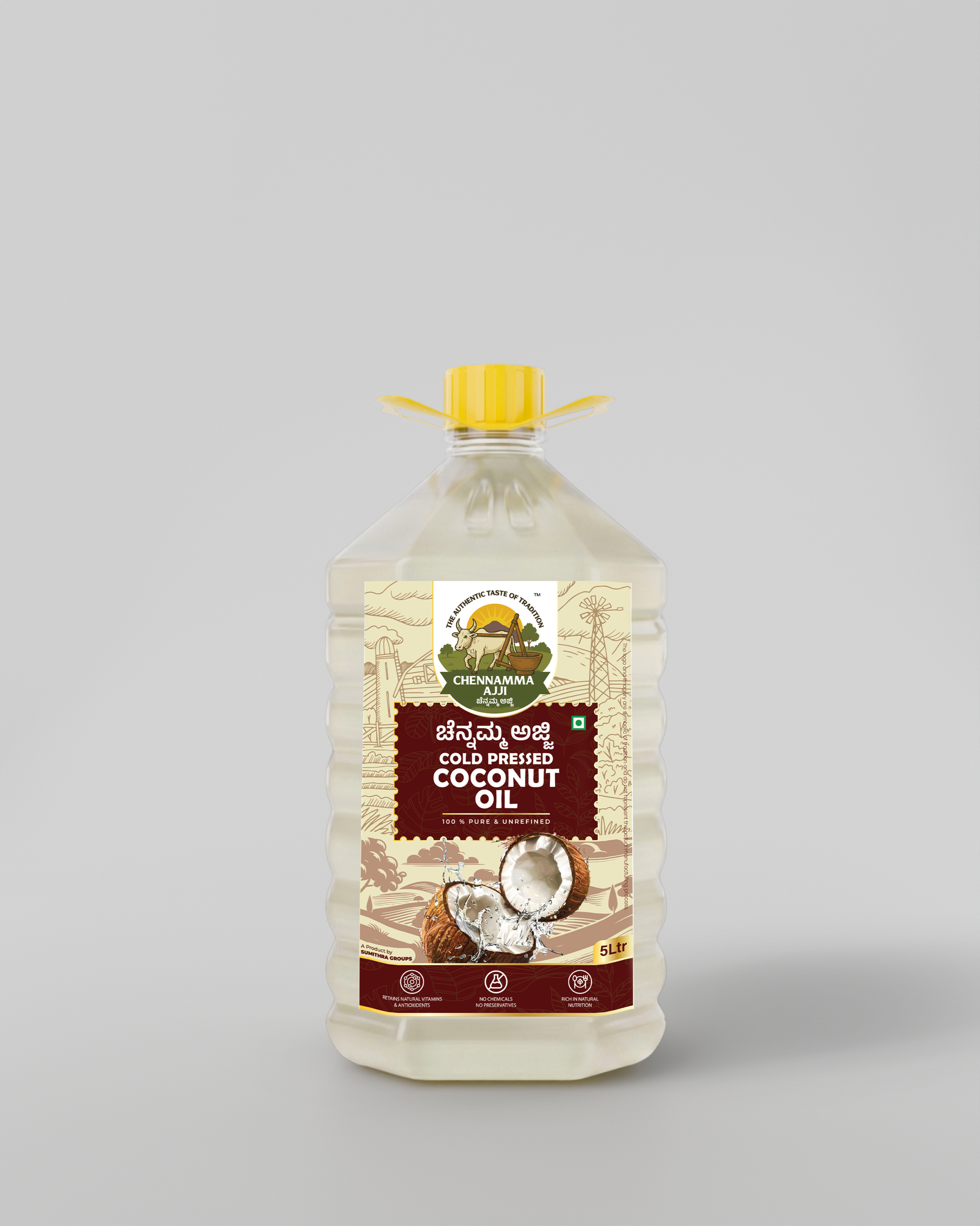 CHENNAMMA AJJI COLD PRESSED COCONUT OIL