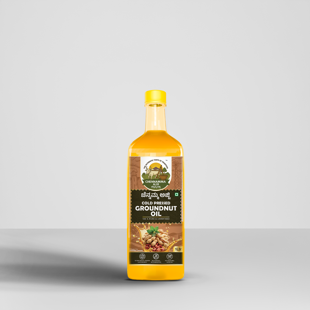 COLD PRESSED GROUNDNUT OIL