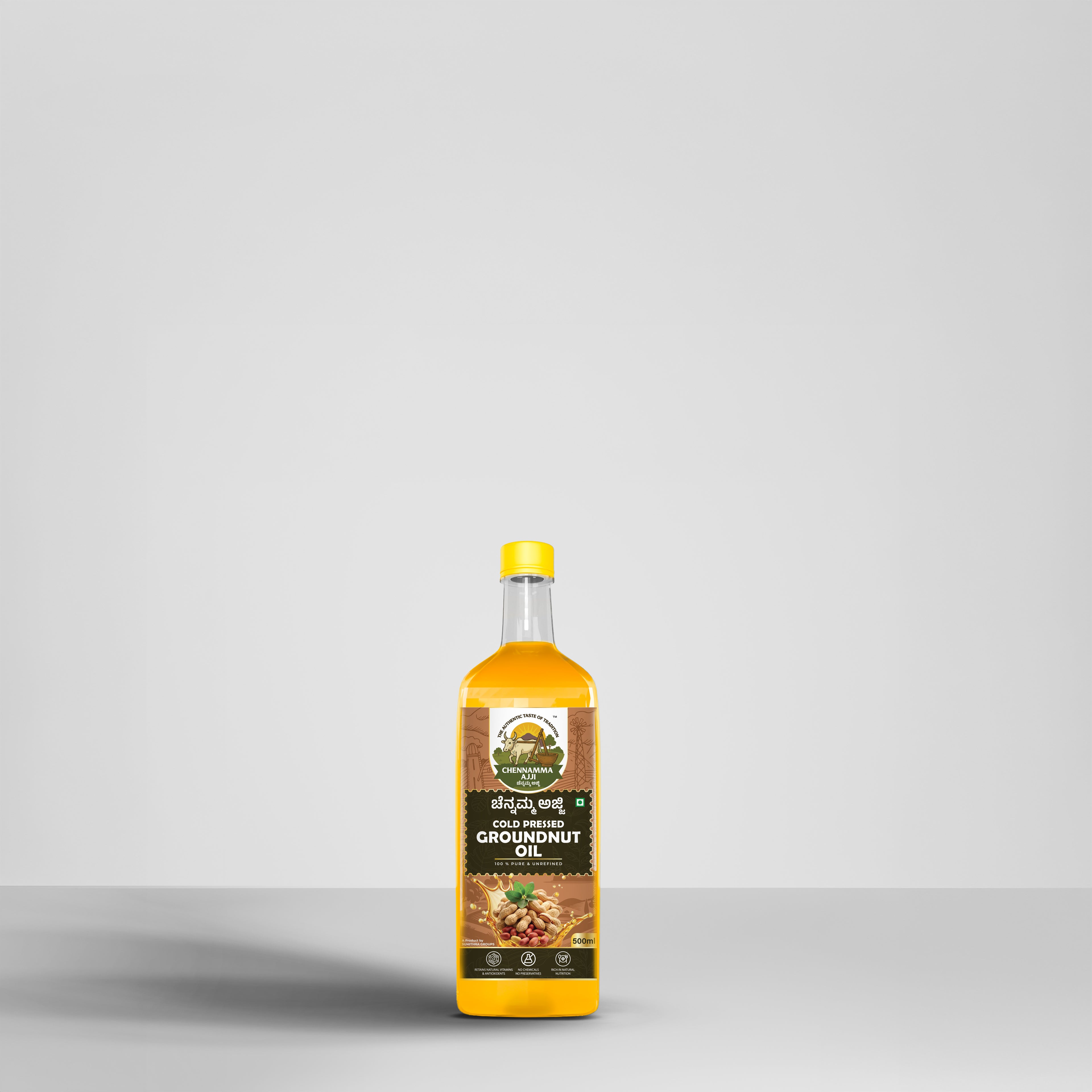 COLD PRESSED GROUNDNUT OIL