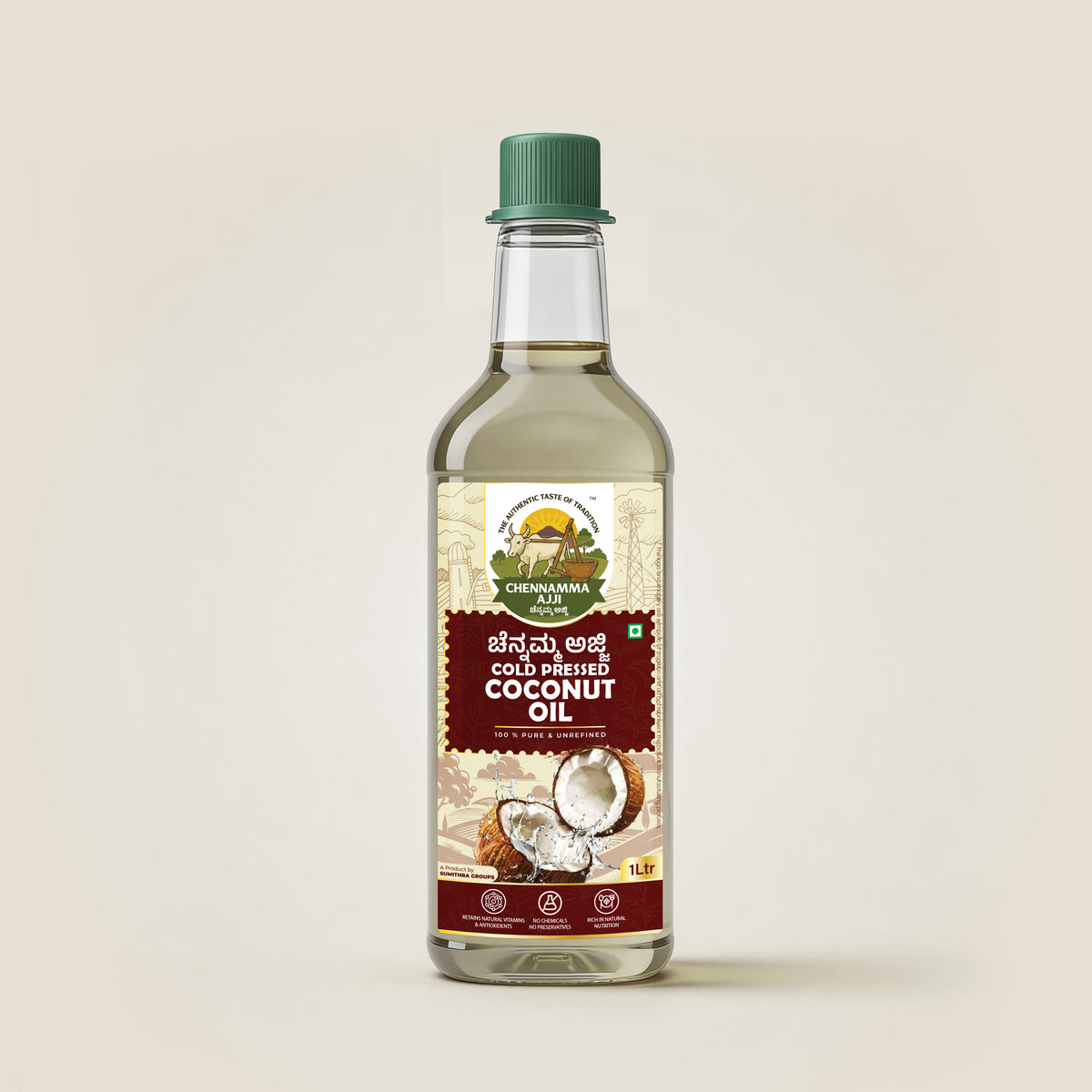 CHENNAMMA AJJI COLD PRESSED COCONUT OIL