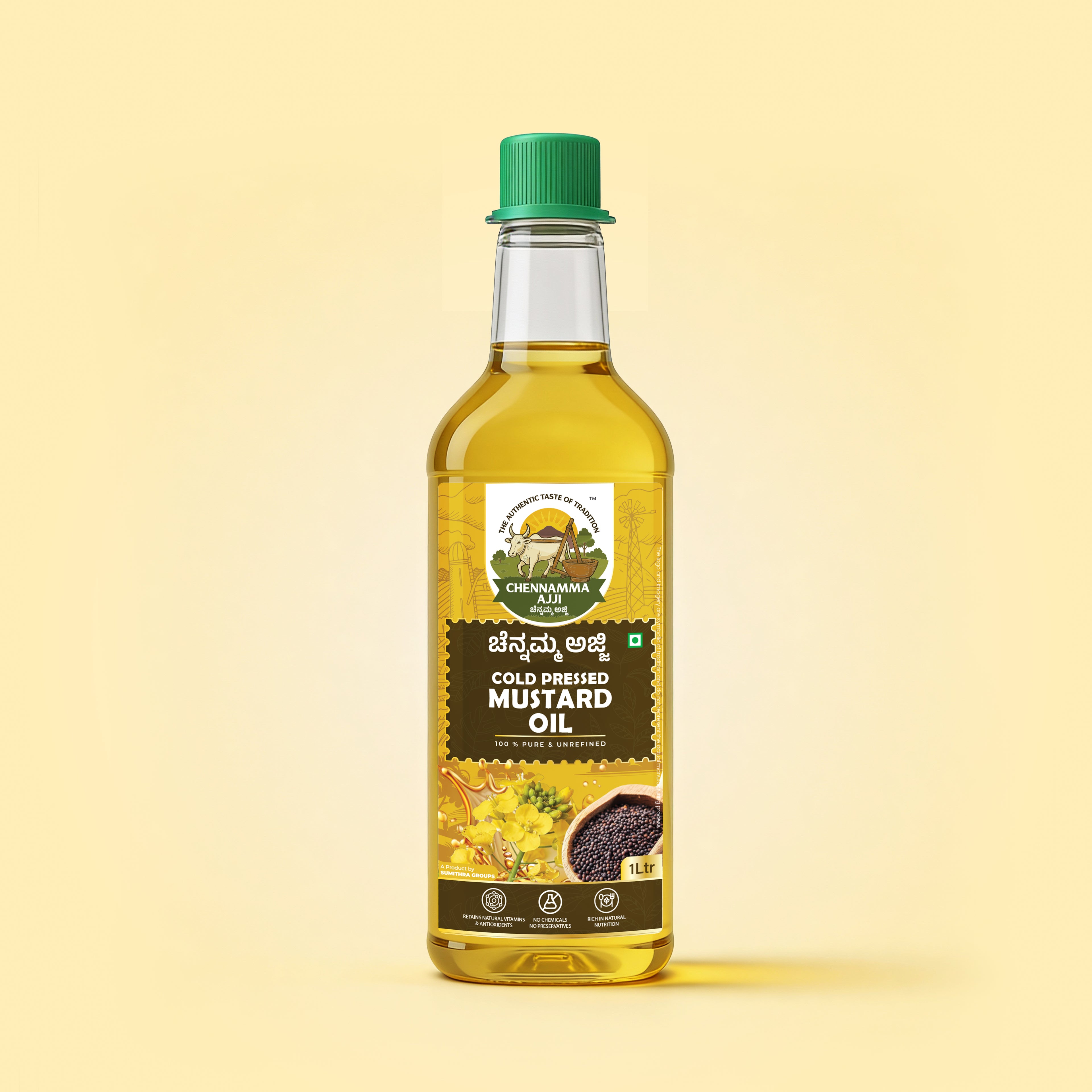 CHENNAMMA AJJI COLD PRESSED MUSTARD OIL