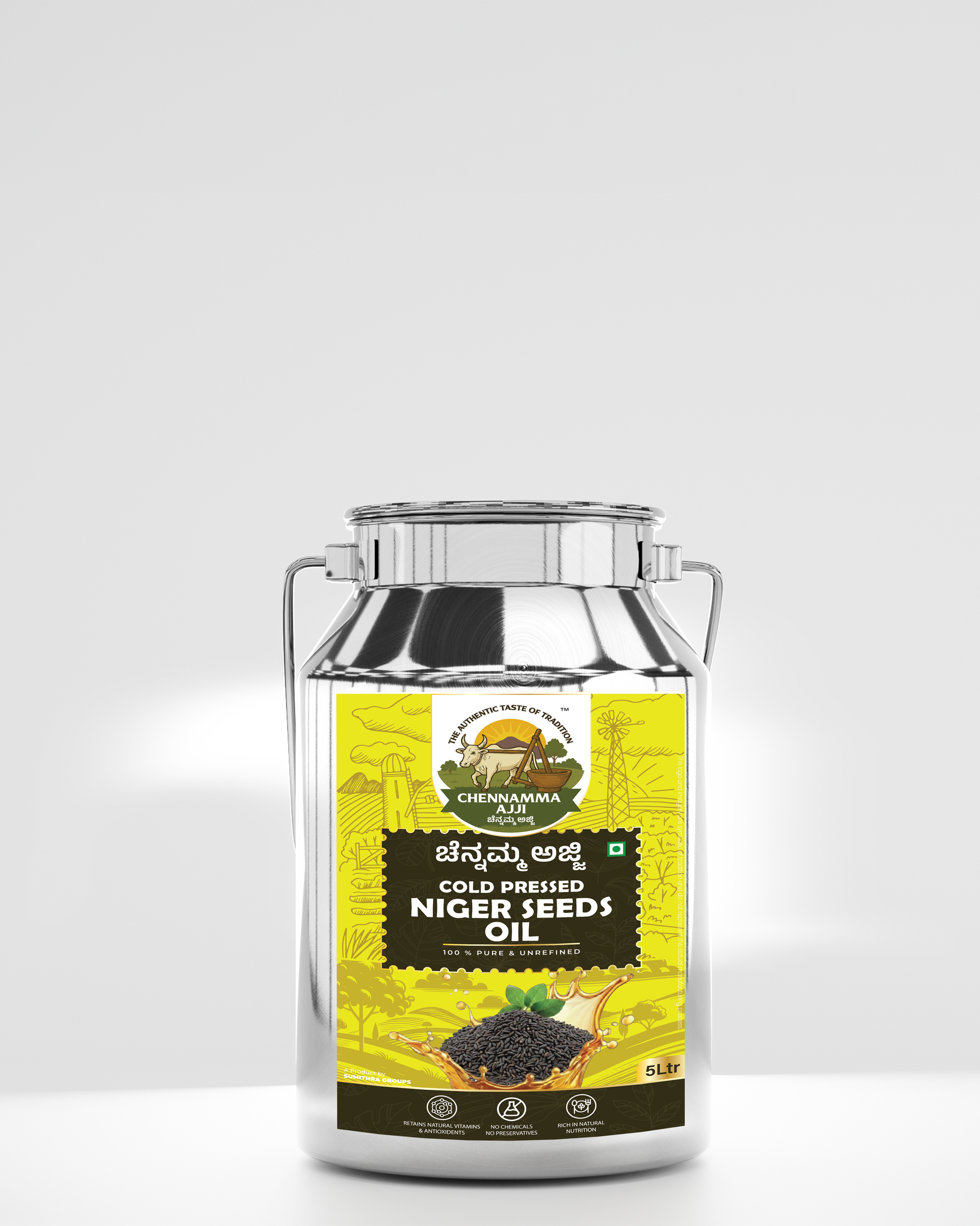 COLD PRESSED NIGER OIL