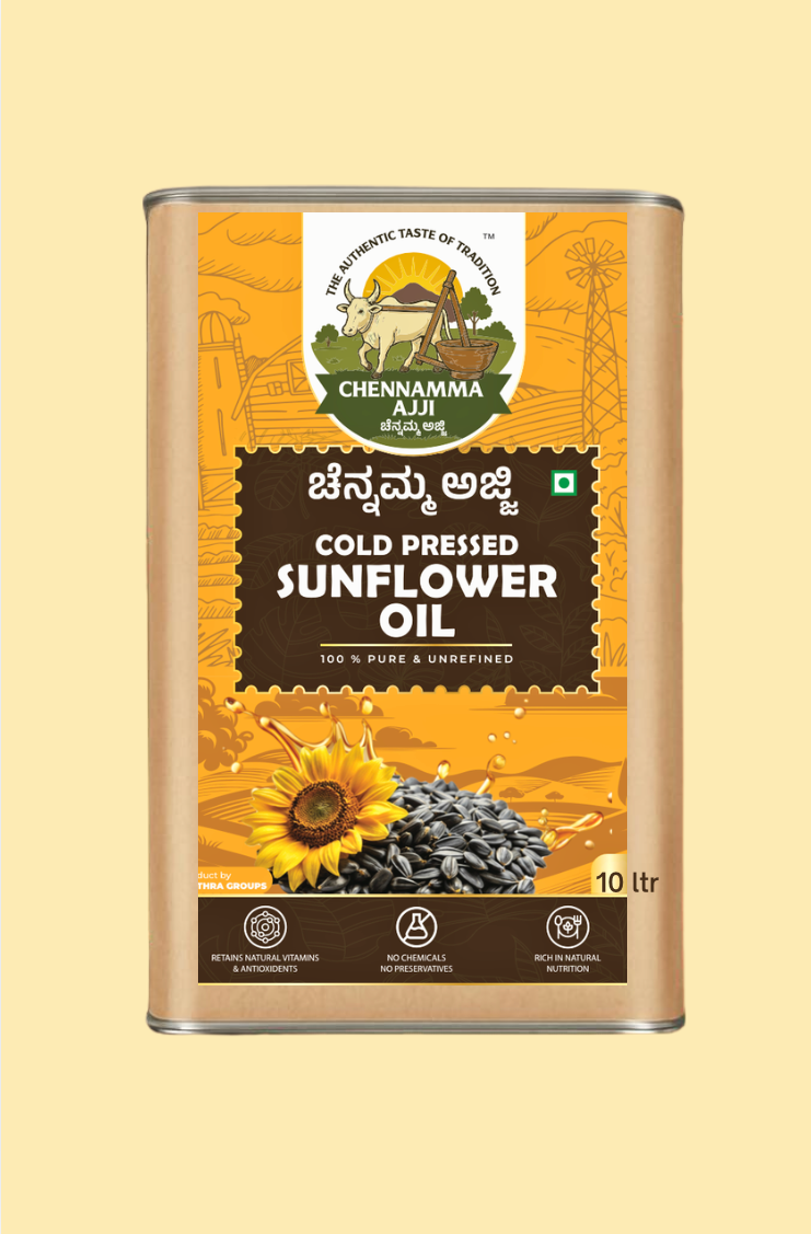 CHENNAMMA AJJI SUNFLOWER COLD PRESSED OIL