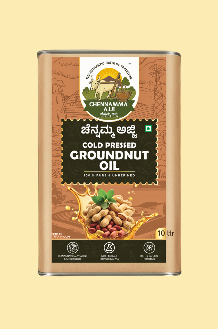 COLD PRESSED GROUNDNUT OIL