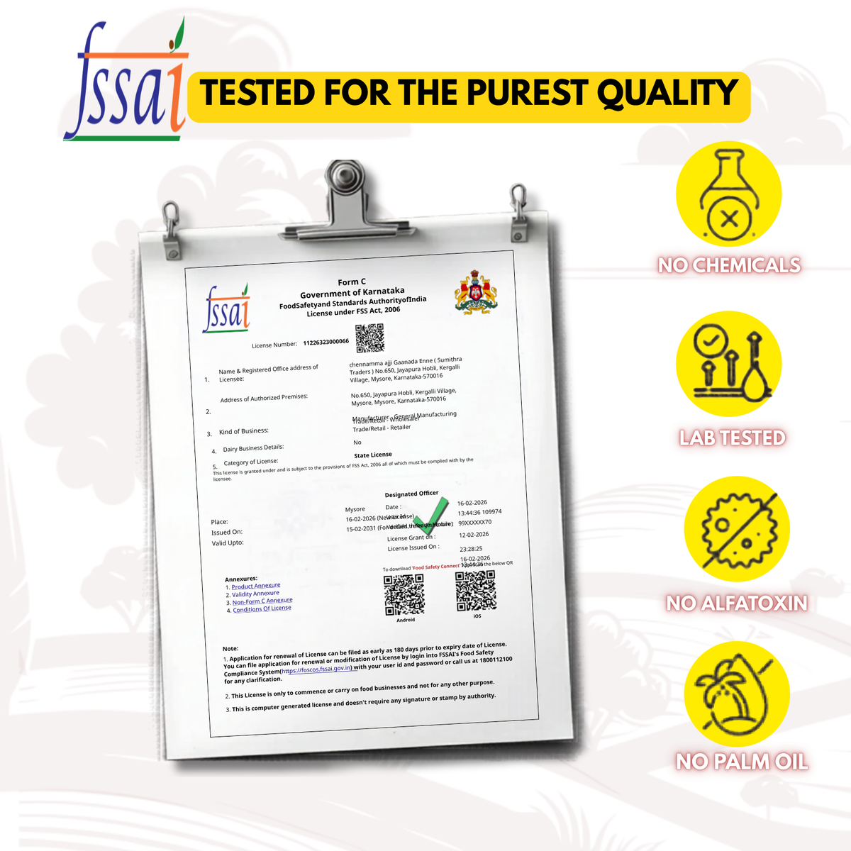 FSSAI Certificate