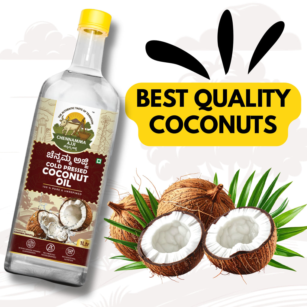 CHENNAMMA AJJI COLD PRESSED COCONUT OIL