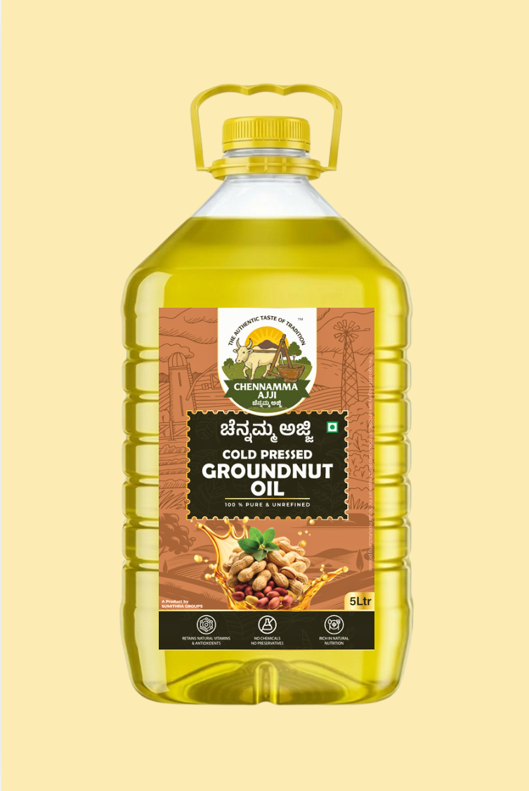 COLD PRESSED GROUNDNUT OIL