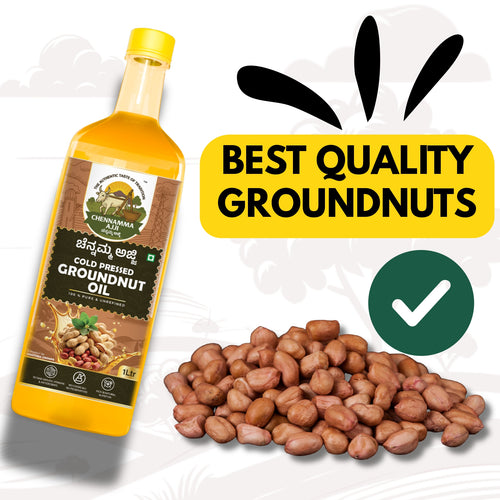 Chennamma Ajji cold pressed groundnut oil, product photo 2