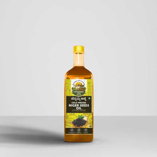 Chennamma Ajji cold pressed niger oil (huchchellu enne) bottle