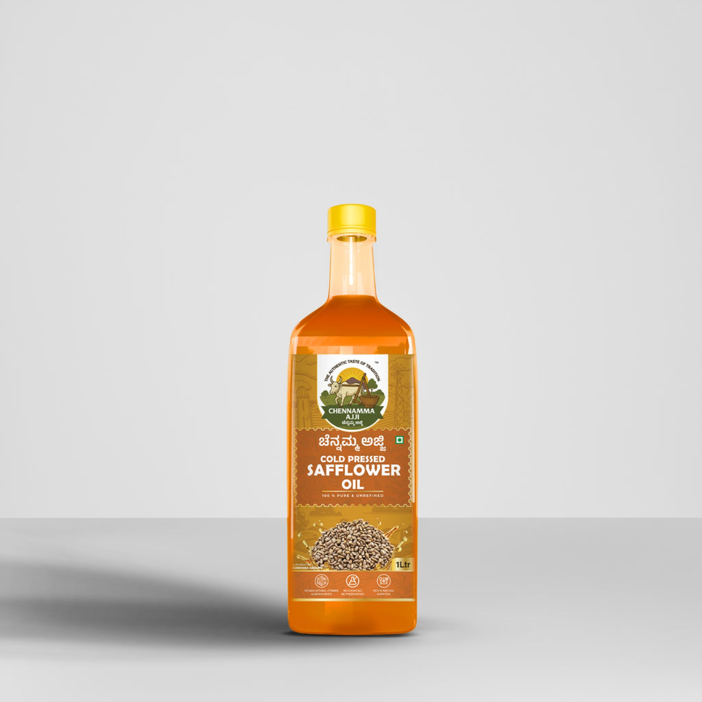 CHENNAMMAAJJI COLD PRESSED SAFFLOWER OIL