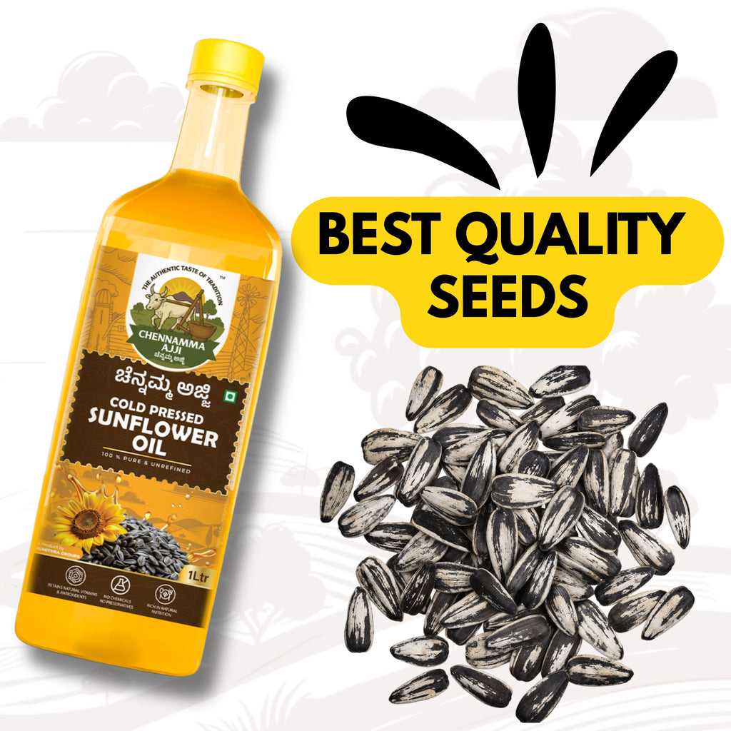CHENNAMMA AJJI SUNFLOWER COLD PRESSED OIL